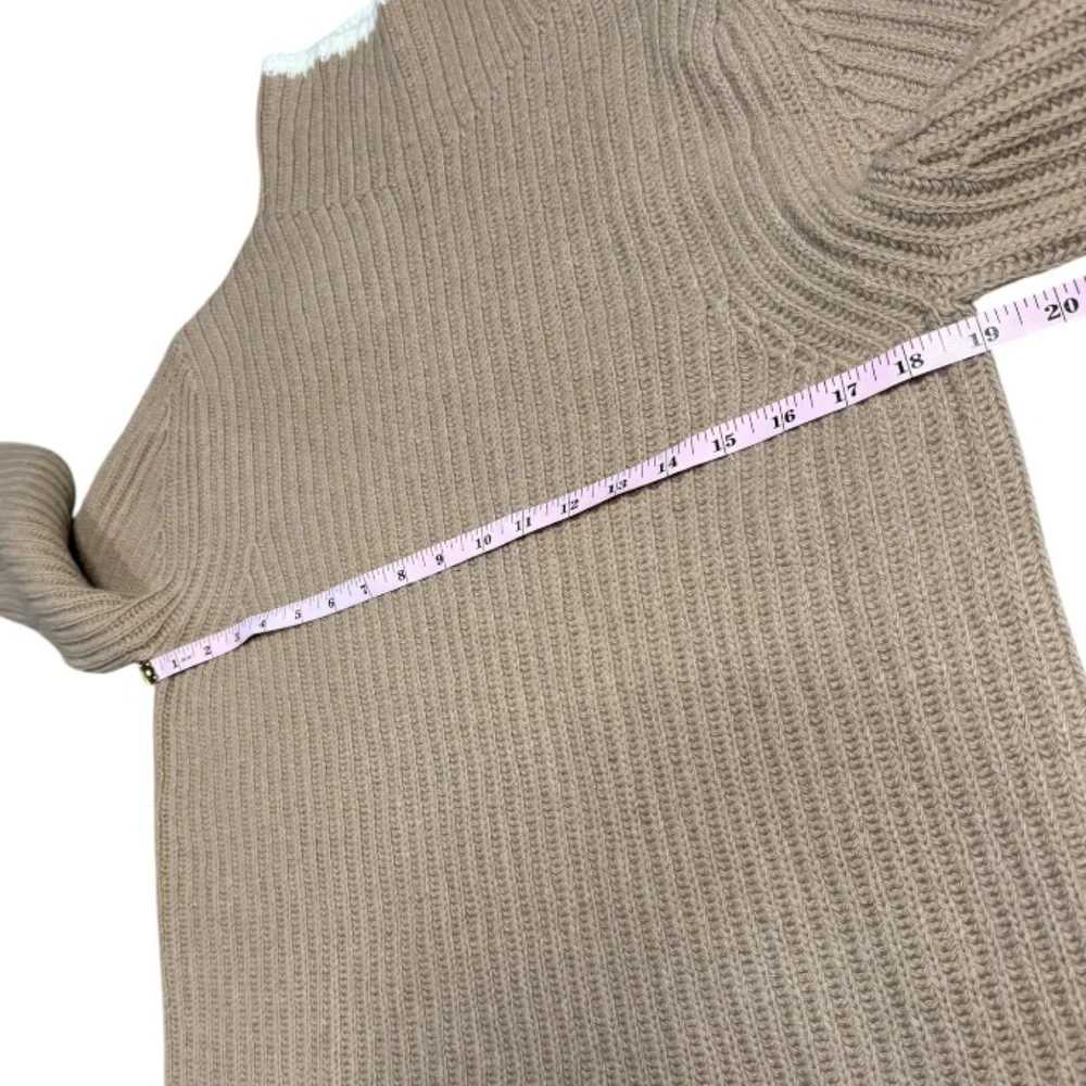 Theory Karenia Turtleneck Felted Wool Cashmere Sweater size P